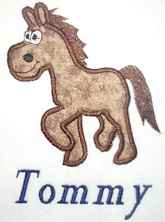 Applique Horse