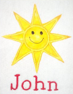 Applique Sun