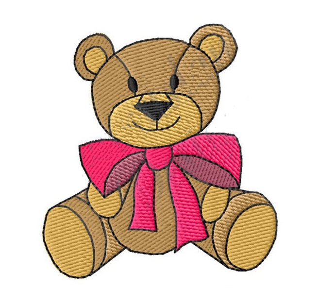 Teddy Bear Big Bow