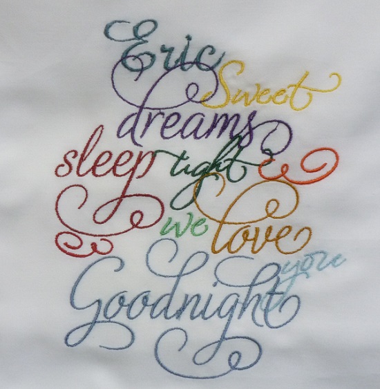 Sweet Dreams Embroidery