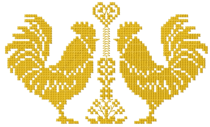 Rooster Cross Stitch