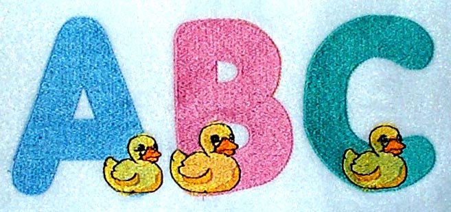 Ducky Monogram