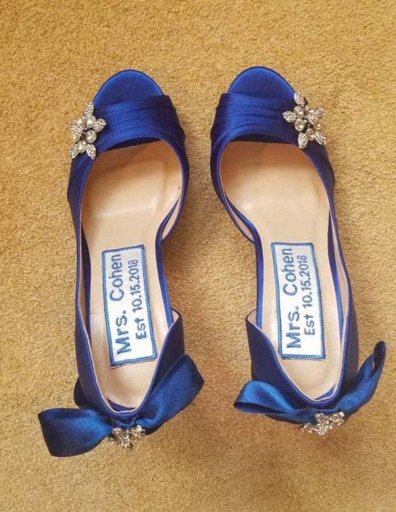 Wedding Shoe Labels
