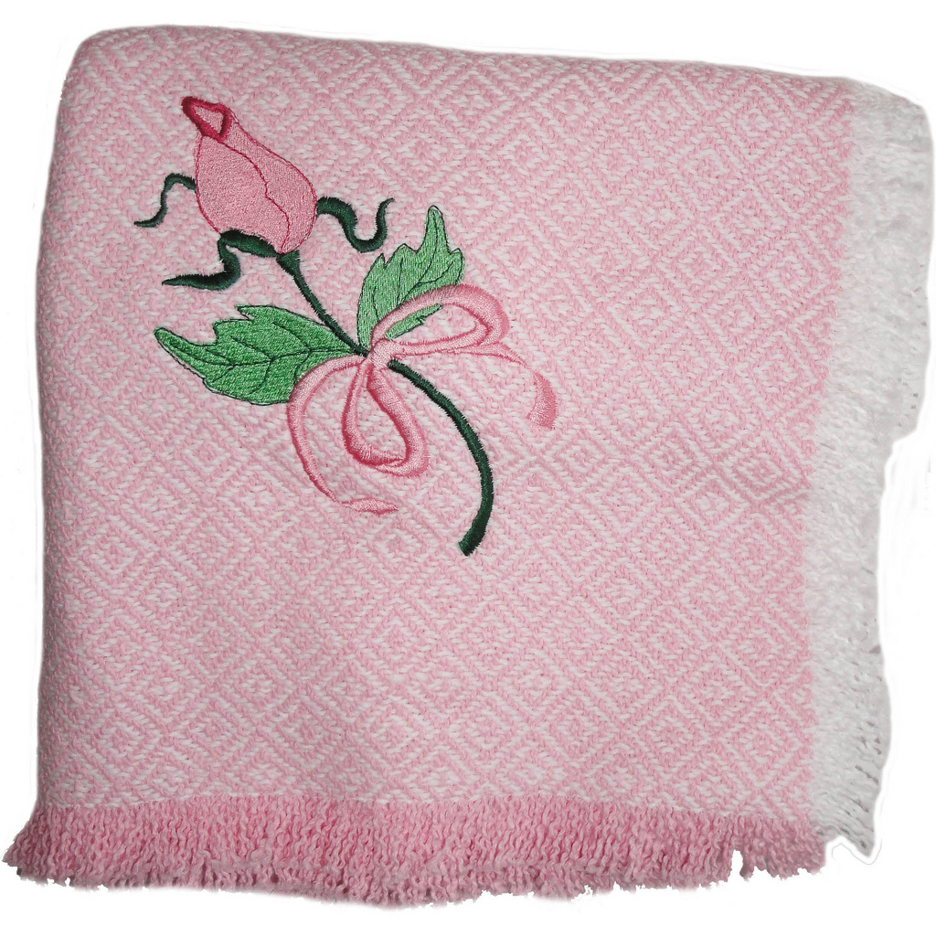 Pink with White Diamonds