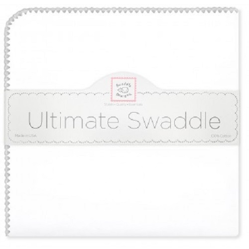White with Sterling Edge