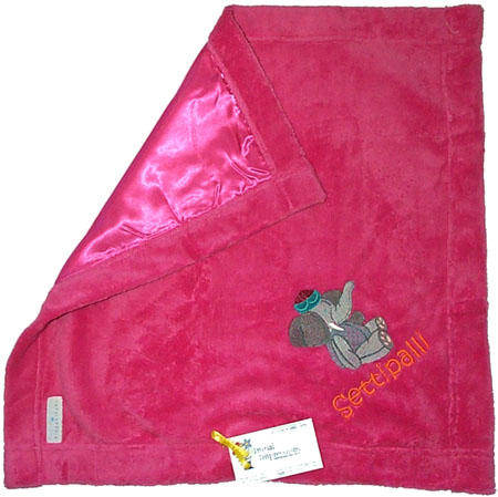 Hot Pink Microfiber Blanket