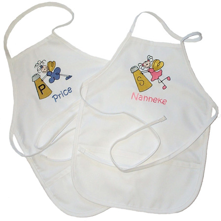White Child's Chef Apron