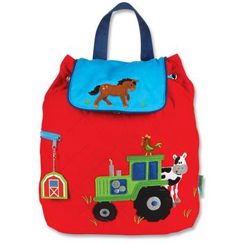 Farm Quilted Backpack (Primary Colors)