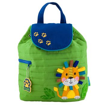 Lion Quilted Backpack