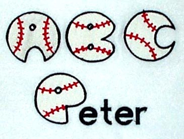 Baseball Alphabet