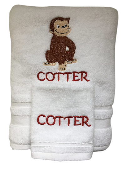 Curious George Towel Set