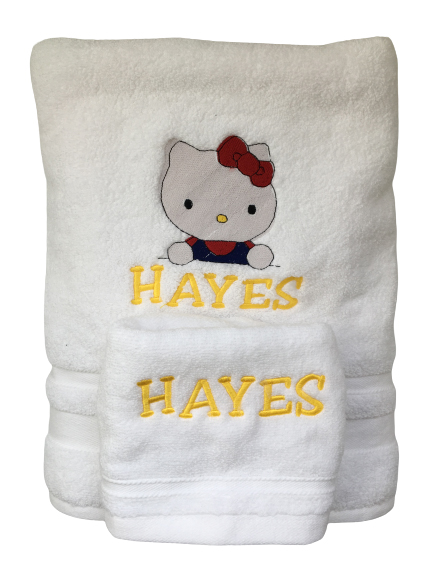 Hello Kitty Towel Set