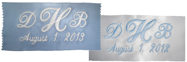 This is Personalized Amy Wedding Ribbon Label