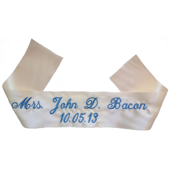 Long Wedding Ribbon