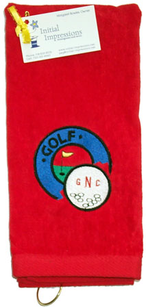 Red Golf and Sports Towel