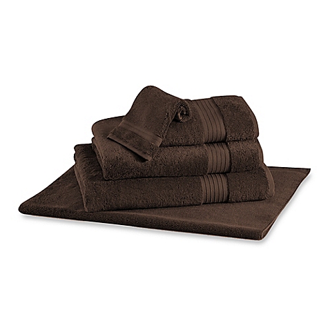 Chocolate Milano-Style Towels