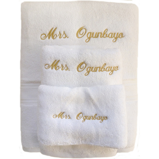White  Milano-Style Towels