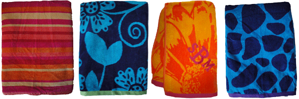 Large Egyptian Beach Towels