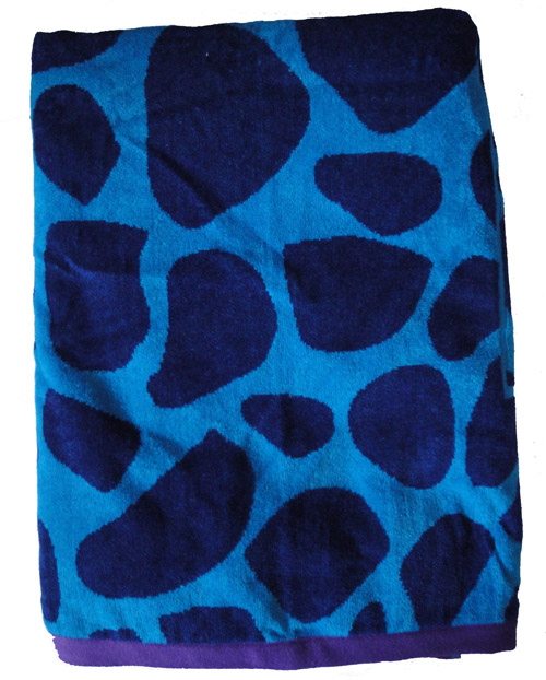 Blue Spots Towel