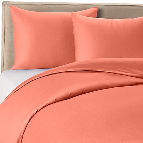 Coral Duvet Comforter Cover