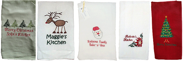 This is Christmas Kitchen Towels
