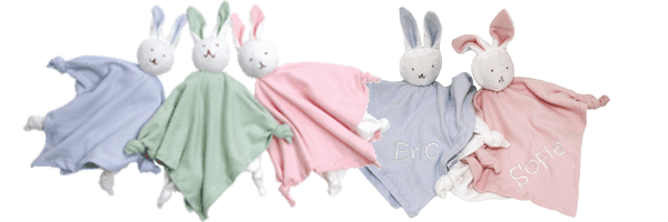 This is Personalized Organic Blanket Friend - Great for Easter