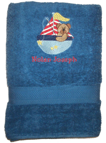 Sandoval Blue Towel Set