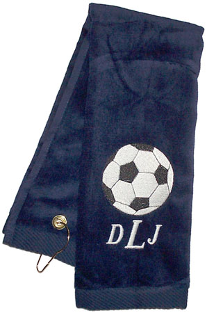Black Golf and Sports Towel