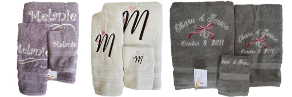 This is Embroidered Luxurious Cotton Beach and Pool Towels