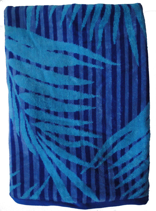 Blue Fern Towel