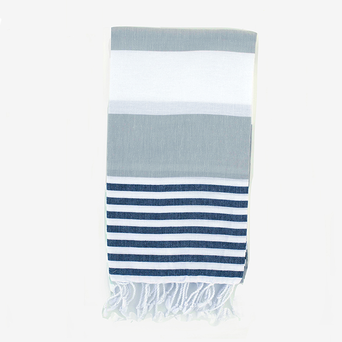 Gray/Black Turkish Boreas Style Towels