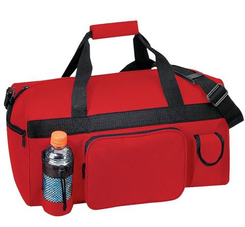 Red Sports Duffel Bag