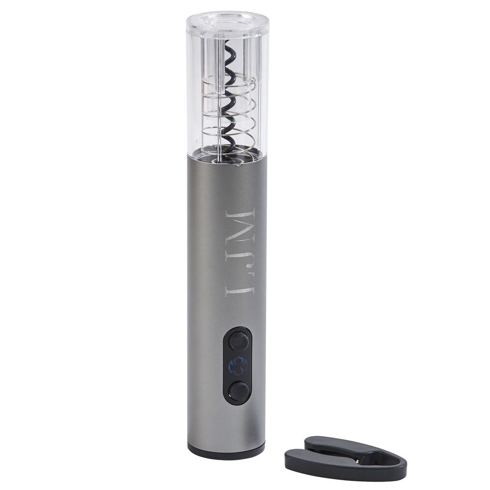This is Personalized Stainless Steel Electric Wine Bottle Opener