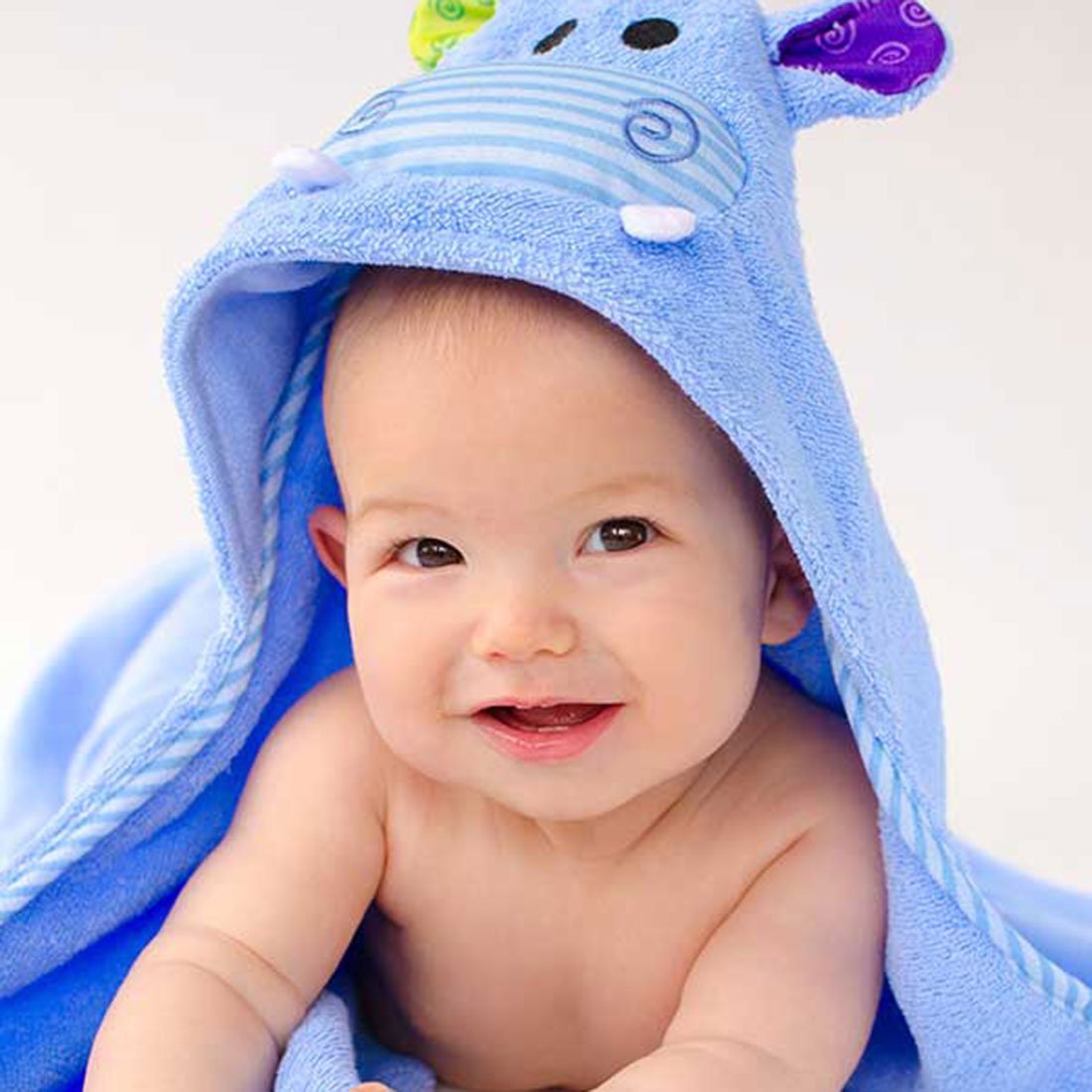 This is Hooded Terrycloth Animal Baby Towel