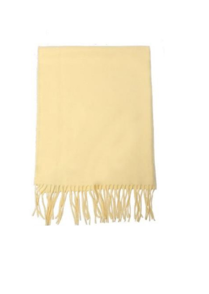 Cashmere Scarf Color Yellow